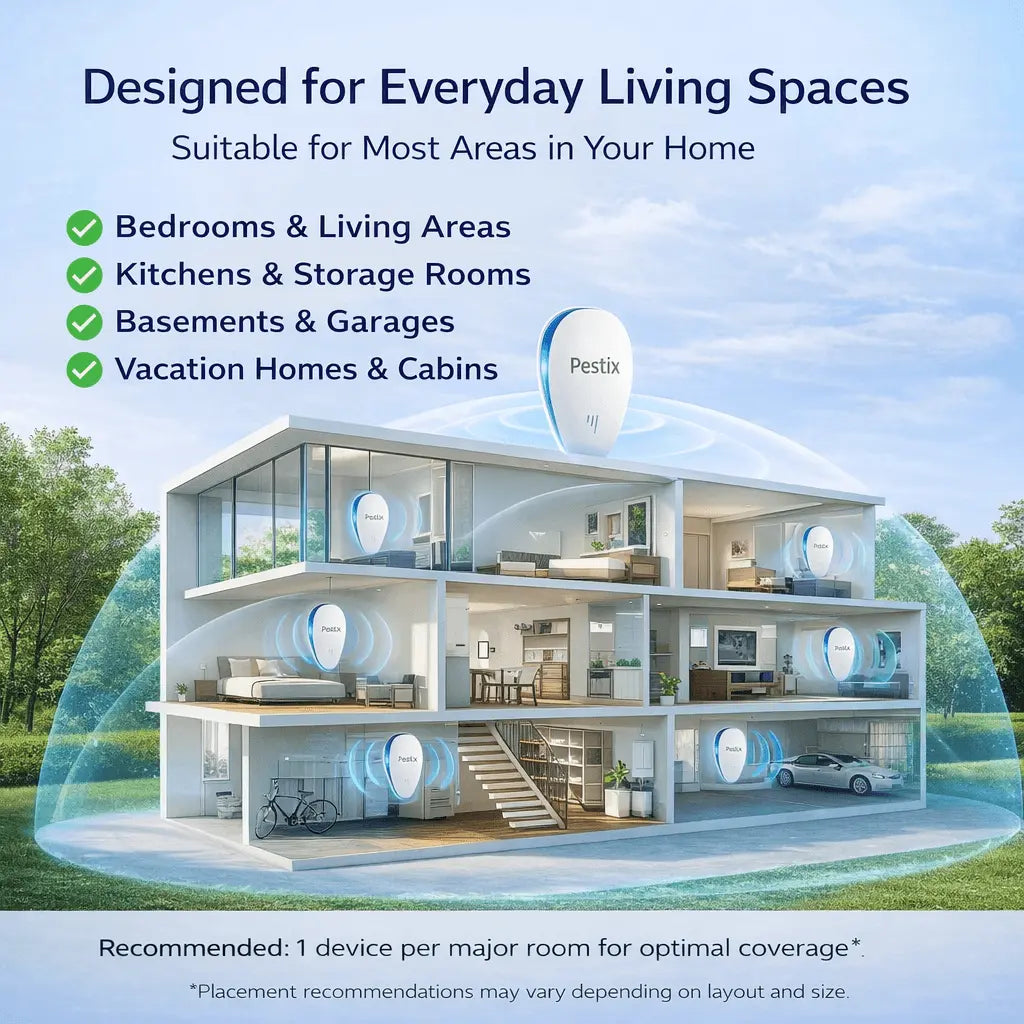 Pestix™ 2026 Upgraded Pest Repeller - Effectively Banish Mice And Rats Safely