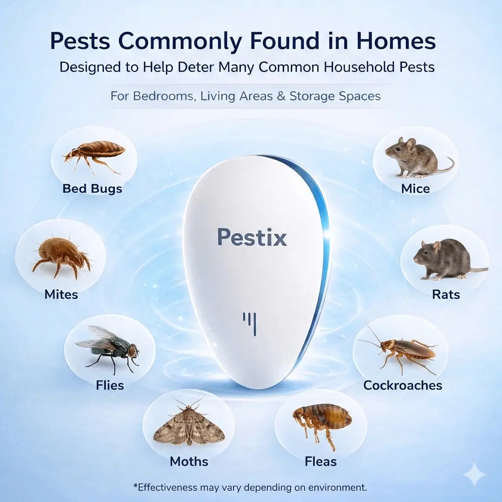 Pestix™ 2026 Upgraded Pest Repeller - Effectively Banish Mice And Rats Safely